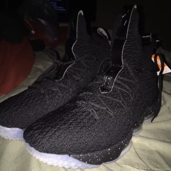 nike lebron xv black